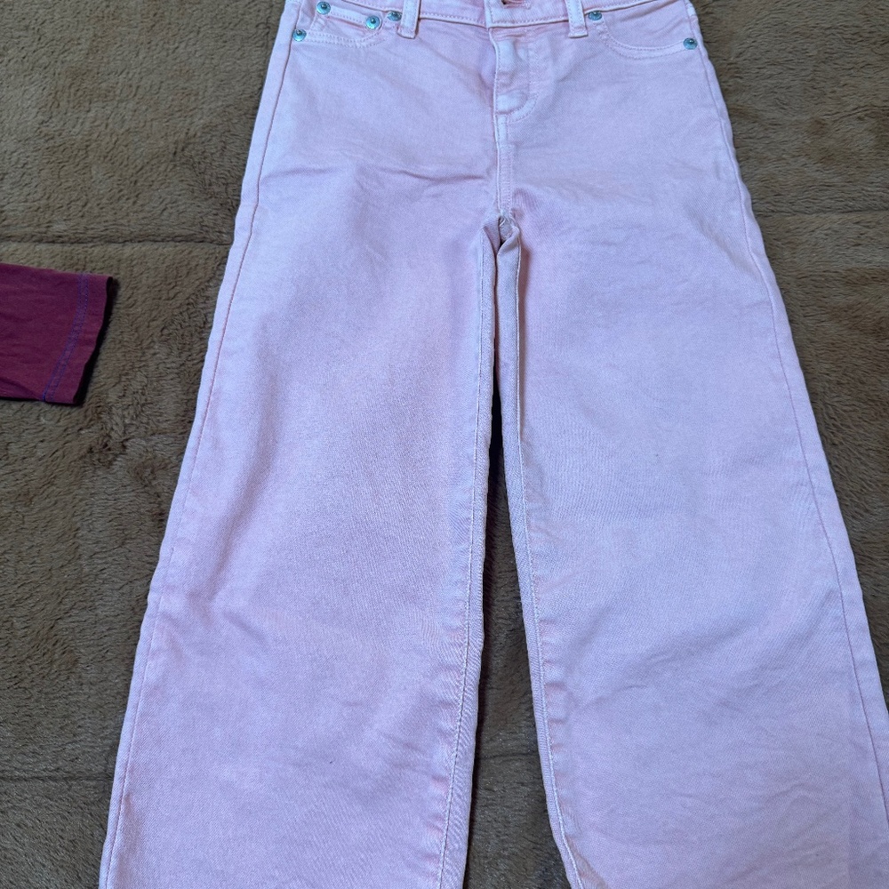 Vineyard vines Girls wide leg Jeans size 7